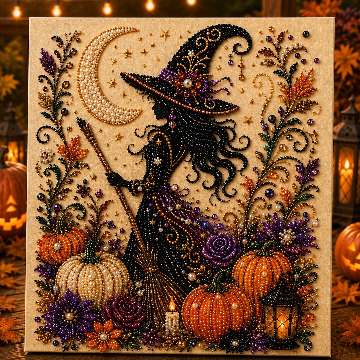 👻 Halloween Ghost Pearl Art DIY Kit - BUY 2 FREE SHIPPING