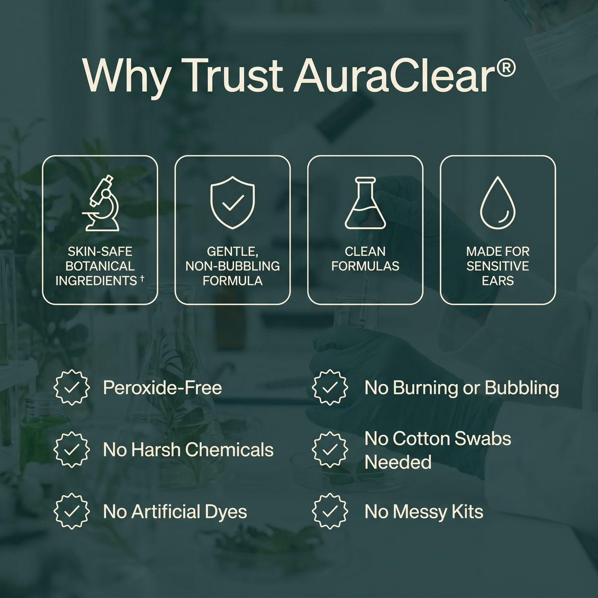 AuraClear Ear Cleaning and Relief Drops