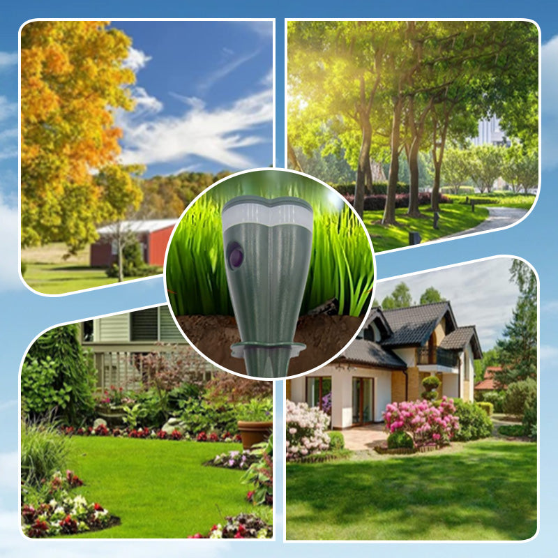 🌸Summer Sale 50% OFF☘️Solar Powered Waterproof Screw Mole Repellent