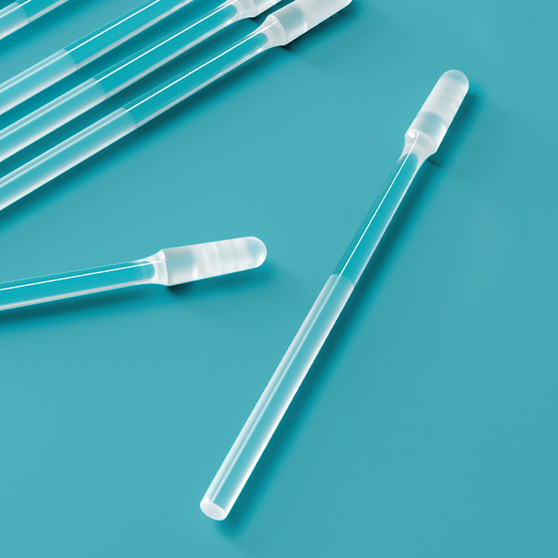 Reusable adhesive swab product dimensions and material