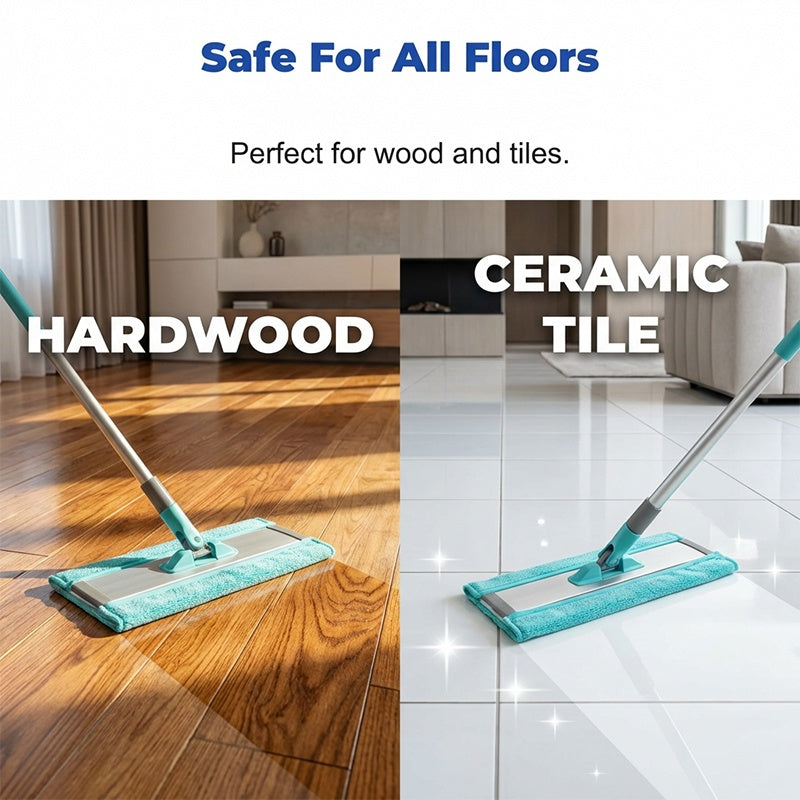 🥳2026 HOT SALE🥳💞50K+ SOLD!⏳✨ 50% OFF! Water‑Soluble Floor Sheets – Just drop in water. no measuring. Cleans & shines all floors. Safe & streak‑free. 120 sheets pack. Your daily helper. 🧹💧
