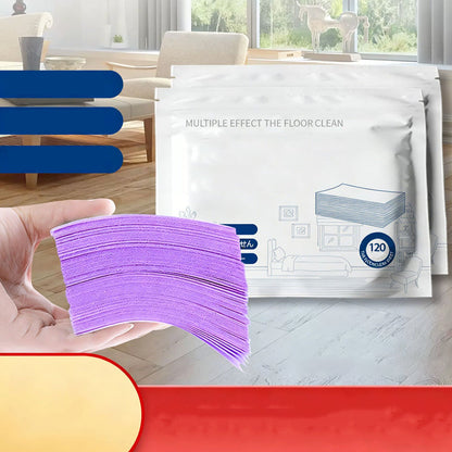 🥳2026 HOT SALE🥳💞50K+ SOLD!⏳✨ 50% OFF! Water‑Soluble Floor Sheets – Just drop in water. no measuring. Cleans & shines all floors. Safe & streak‑free. 120 sheets pack. Your daily helper. 🧹💧