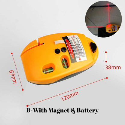 🥳2026 HOT SALE🥳💞50K+ SOLD!🔨🌟 50% OFF! 90° Infrared Level – Bright laser. right angle precision. Perfect for tiling. framing & hanging art. Level up your DIY game! 🖼️✨