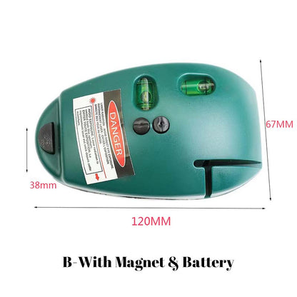 🥳2026 HOT SALE🥳💞50K+ SOLD!🔨🌟 50% OFF! 90° Infrared Level – Bright laser. right angle precision. Perfect for tiling. framing & hanging art. Level up your DIY game! 🖼️✨