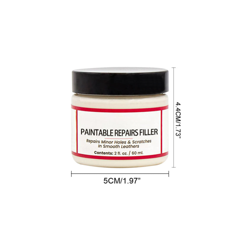 60ml paintable leather repairs filler container dimensions