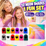 🔥Last Day 50% OFF🌈12-Color Temporary Hair Chalk Applicator Set